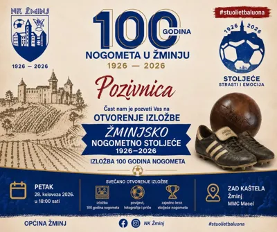 Otvorenje izložbe „100 godina nogometa“