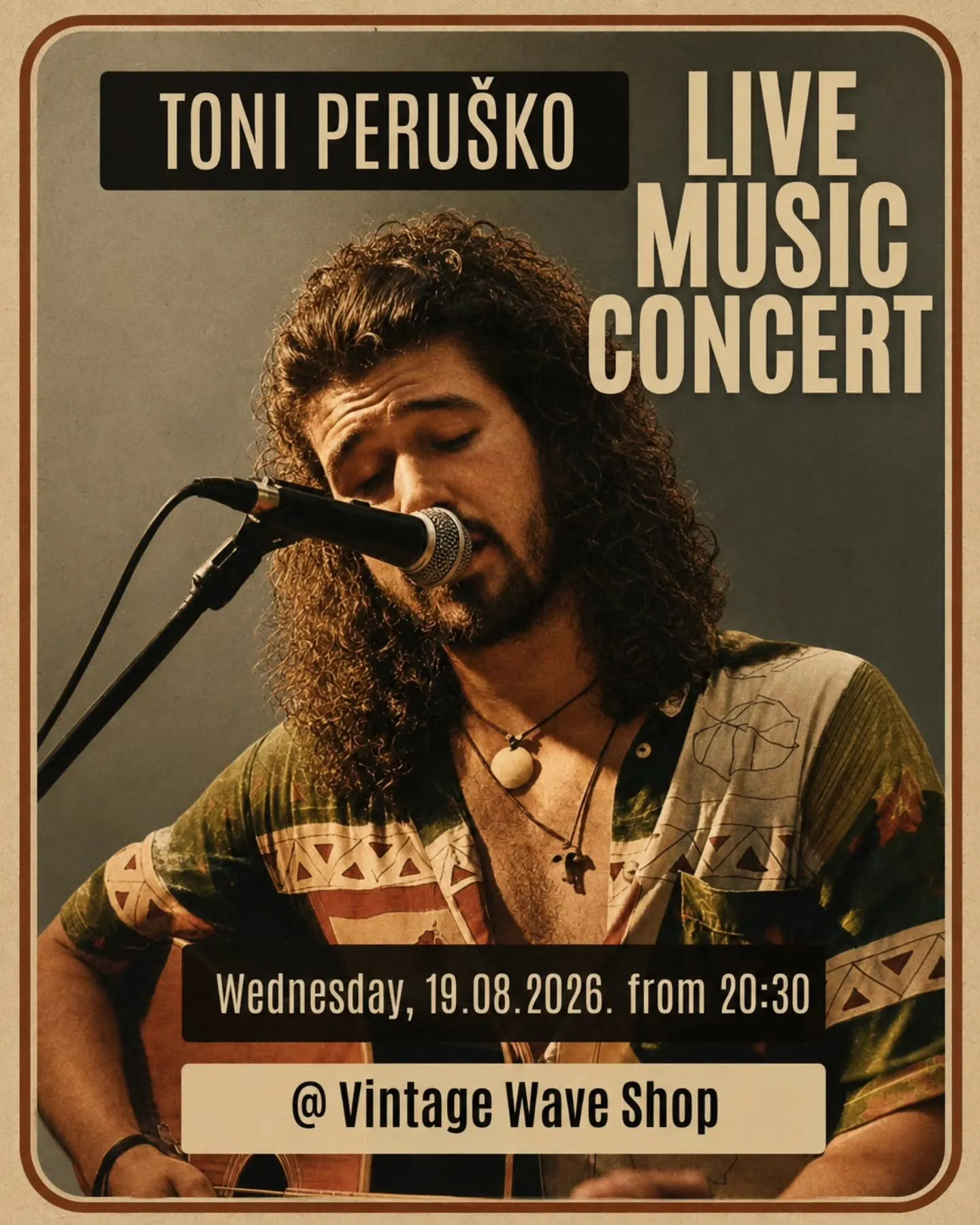 Toni Peruško - Live Music Concert