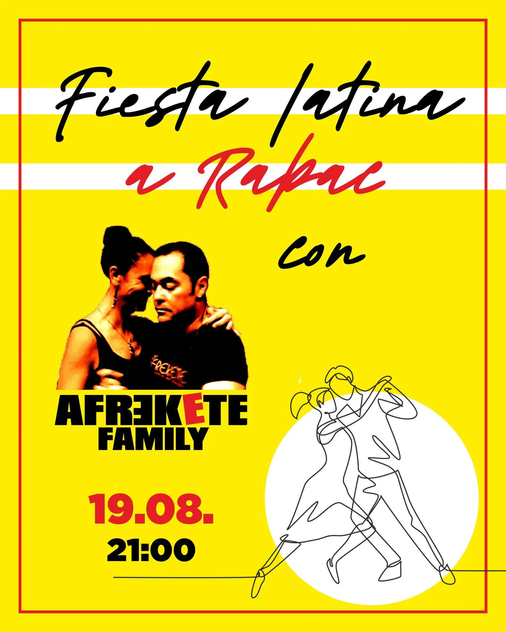 Fiesta Latina a Rabac con Afrekete