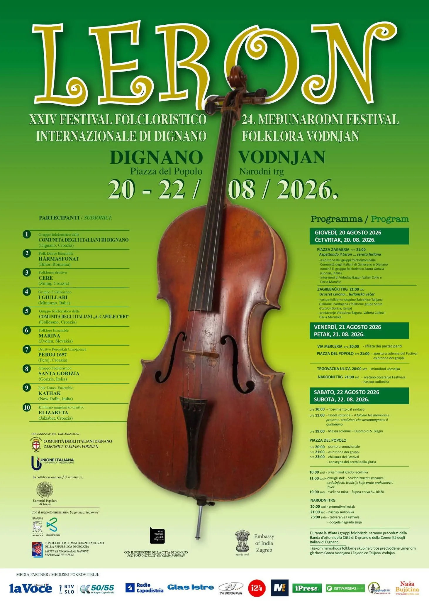 24. Međunarodni festival folklora Vodnjan