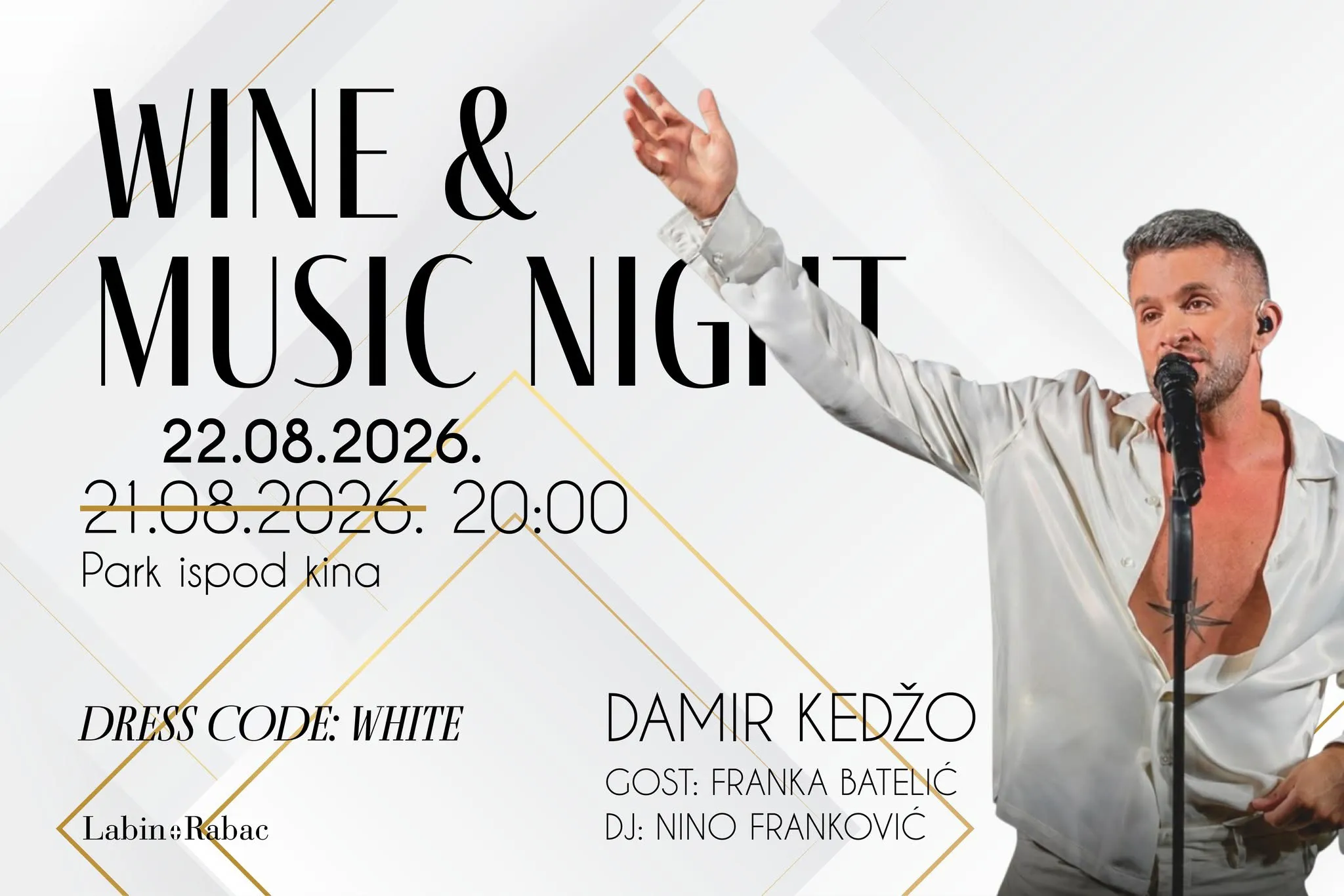 Wine & Music Night, Labin - Damir Keđo i Franka Batelić