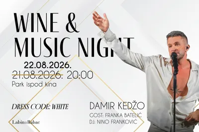 Wine & Music Night, Labin - Damir Keđo i Franka Batelić