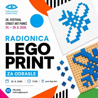 Radionica LEGO Print za odrasle