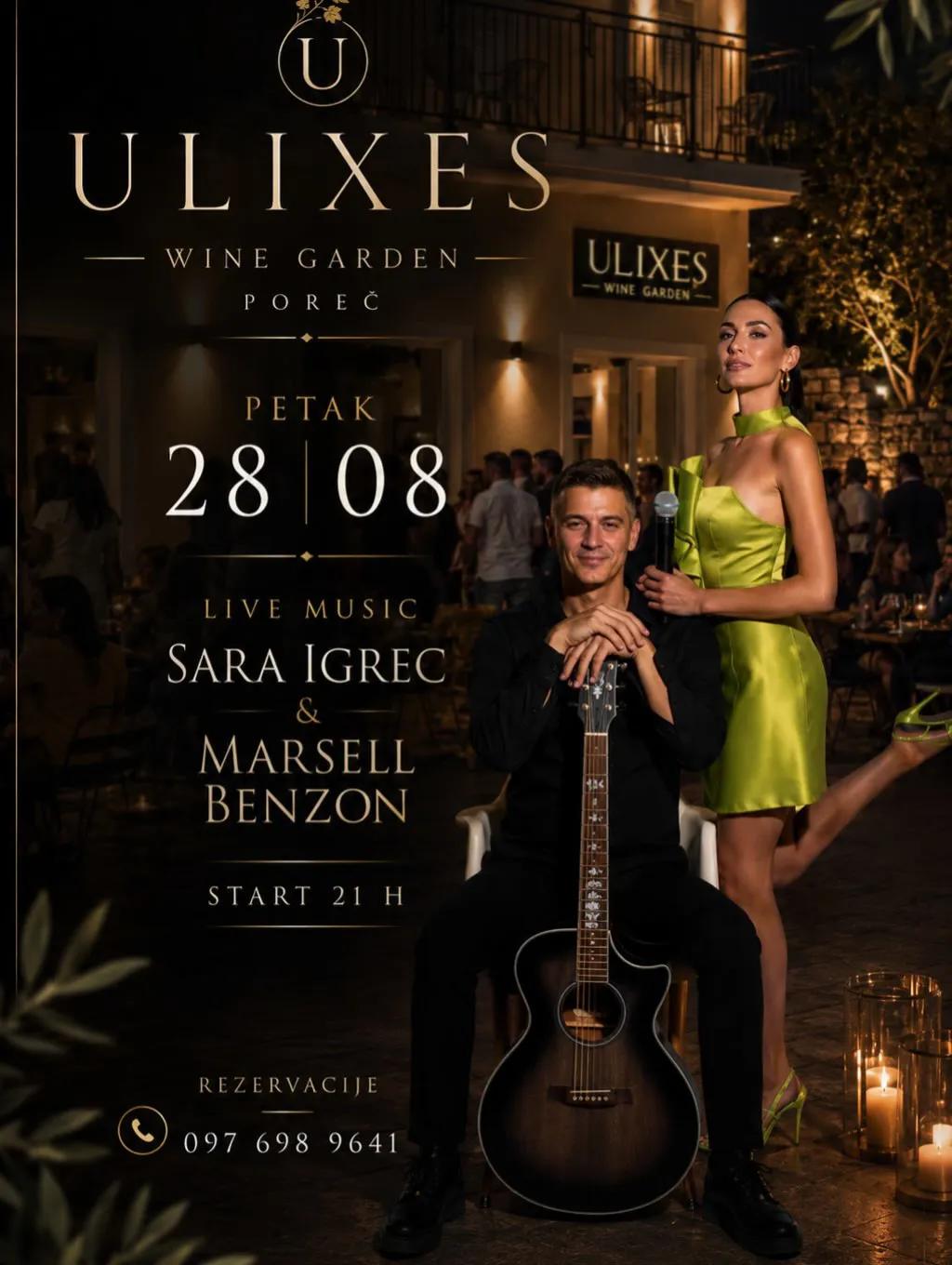 Live Music: Sara Igrec & Marsell Benzon