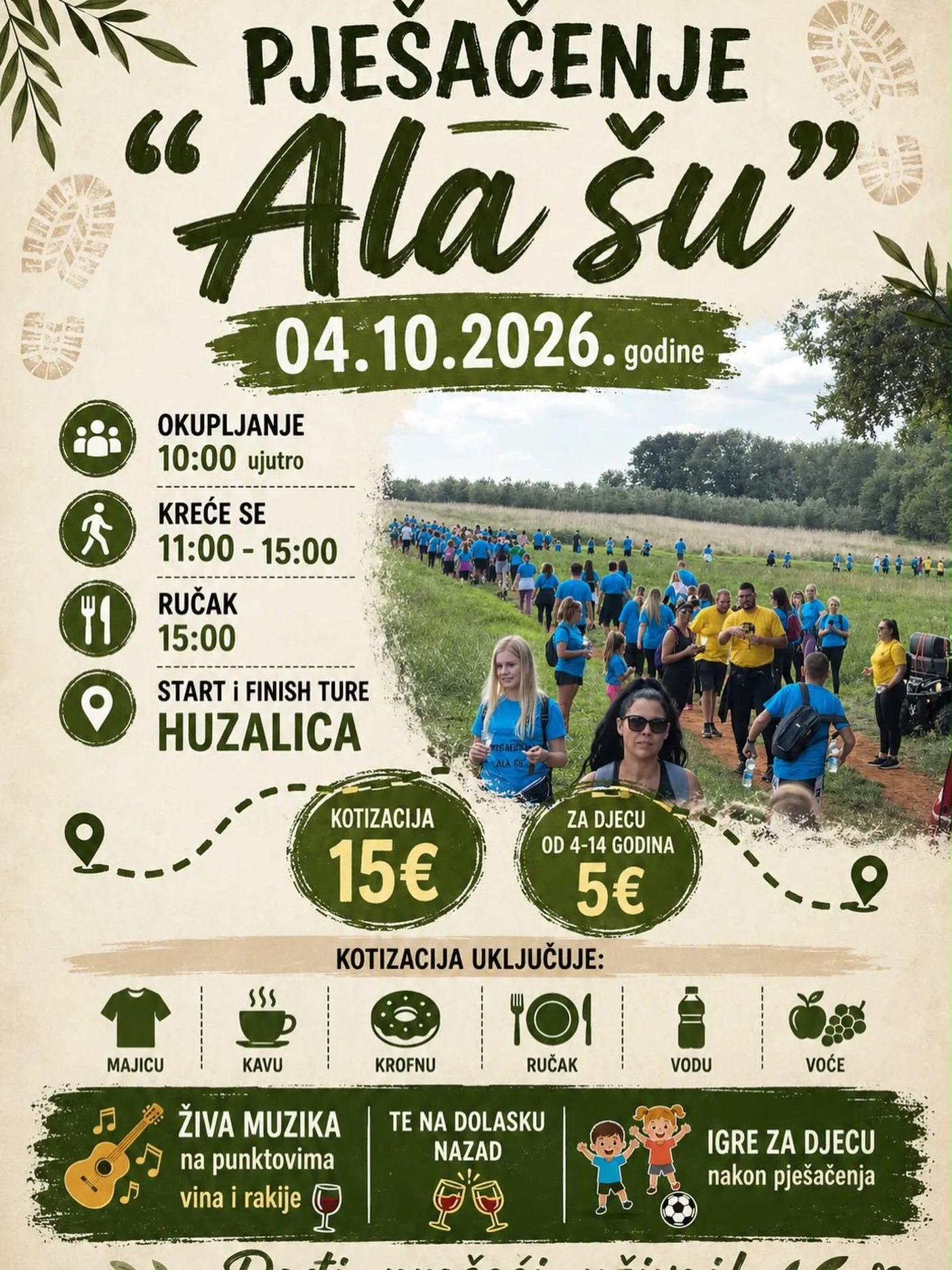 Pješačenje "Ala šu"