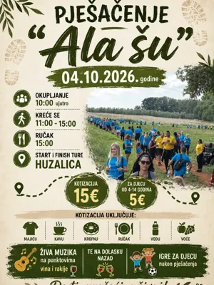 Pješačenje "Ala šu"