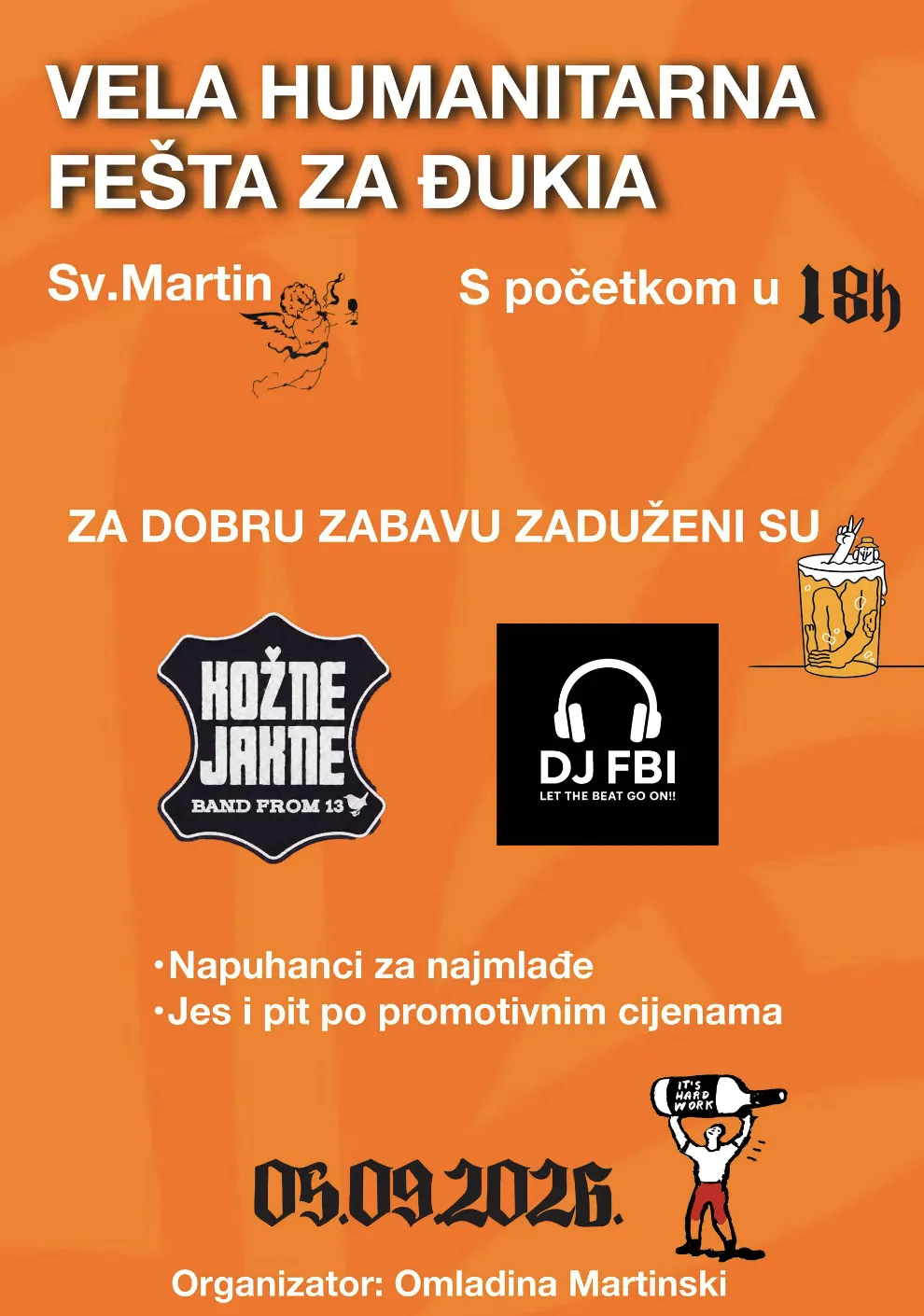 Vela humanitarna fešta za Đukia