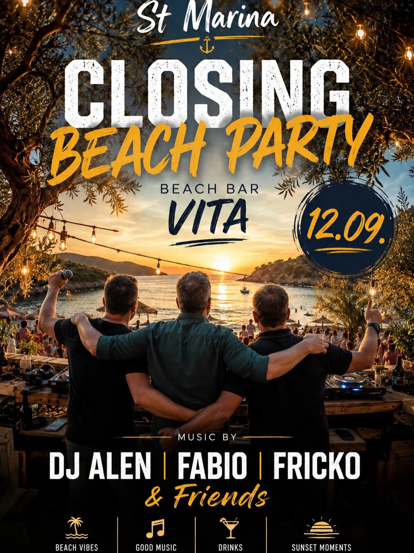 Closing Beach Party - Beach Bar Vita