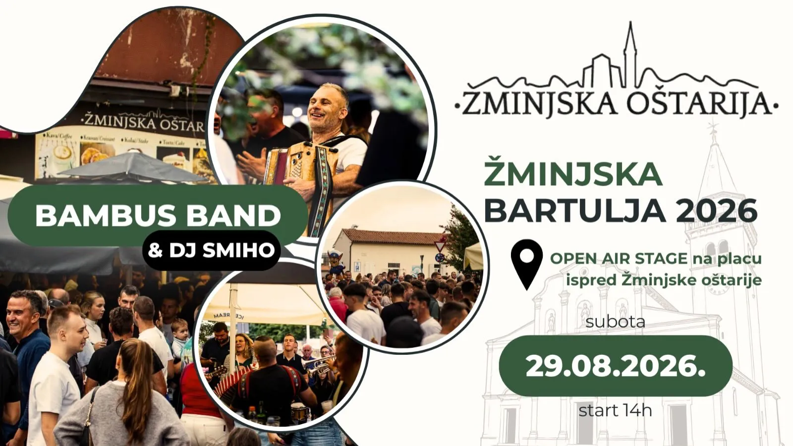 Žminjska Bartulja 2026 - Open Air Stage