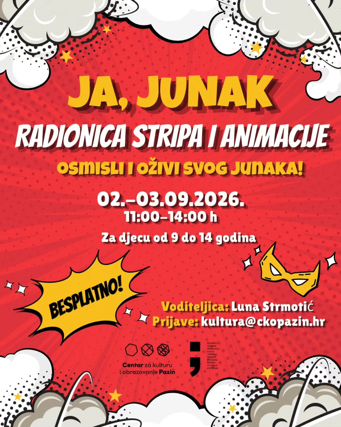 Ja, junak - radionica stripa i animacije