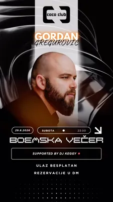 Boemska večer - Gordan Gregurović