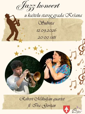 Jazz koncert u kaštelu Starog grada Kršana