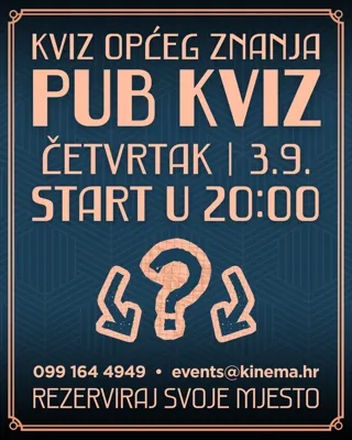 Pub kviz općeg znanja