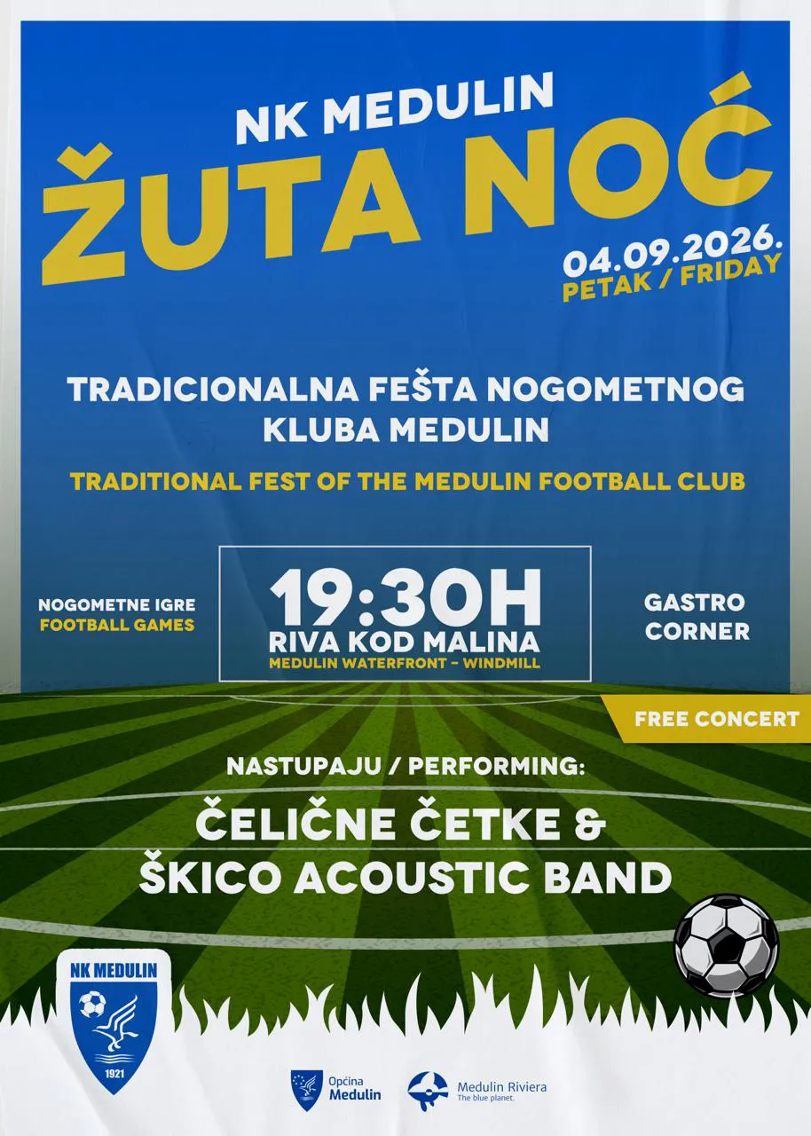 ŽUTA NOĆ – NK MEDULINA