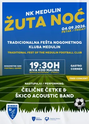 ŽUTA NOĆ – NK MEDULINA