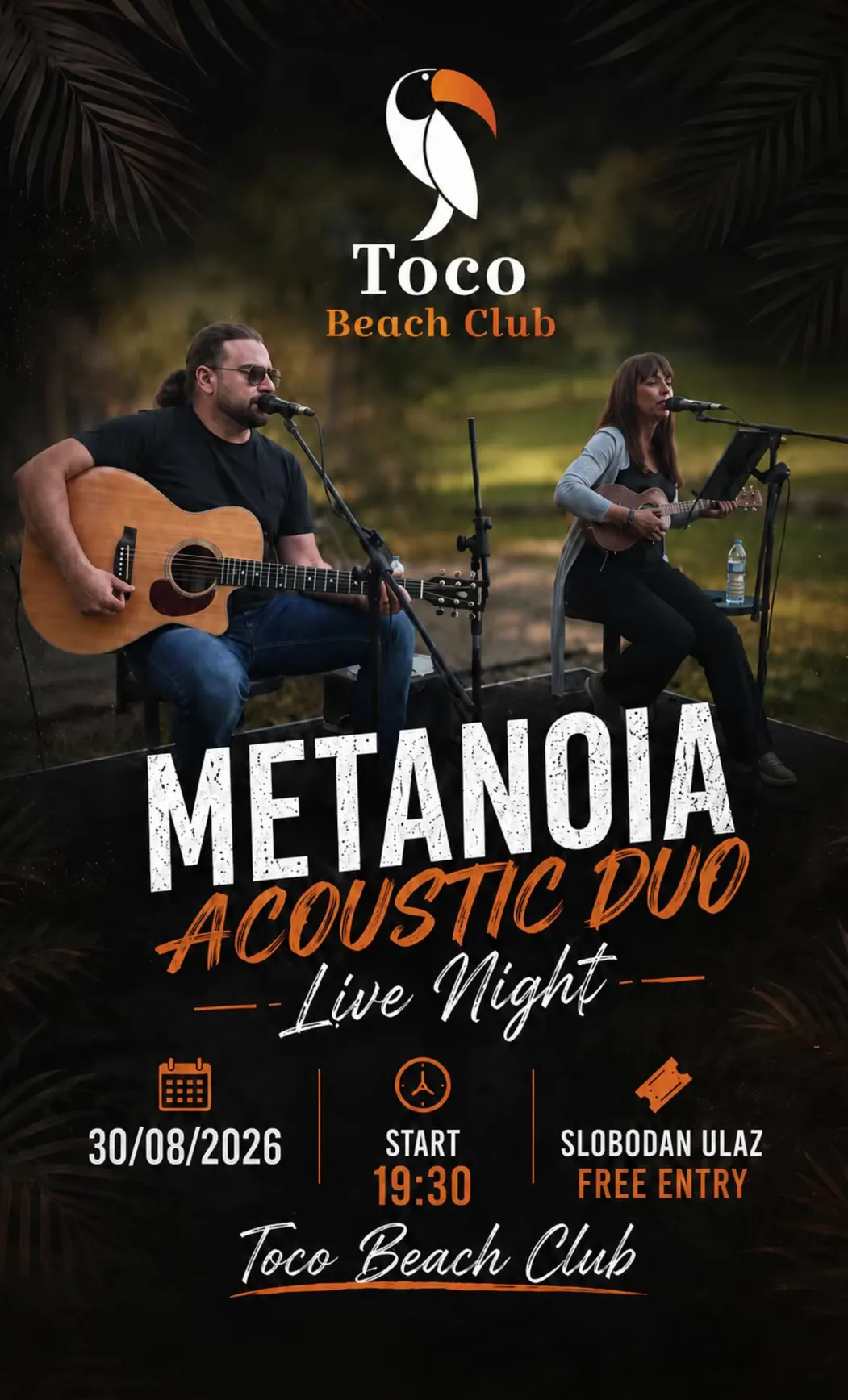 Metanoia Acoustic Duo - Live Night