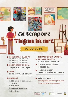 Ex tempore Tinjan in art 2026
