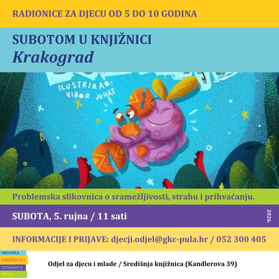 Subotom u knjižnici: Krakograd