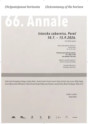 66. Porečki Annale - (Ne)postojanost horizonta