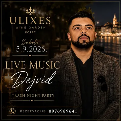 Live Music: Dejvid - Trash Night Party