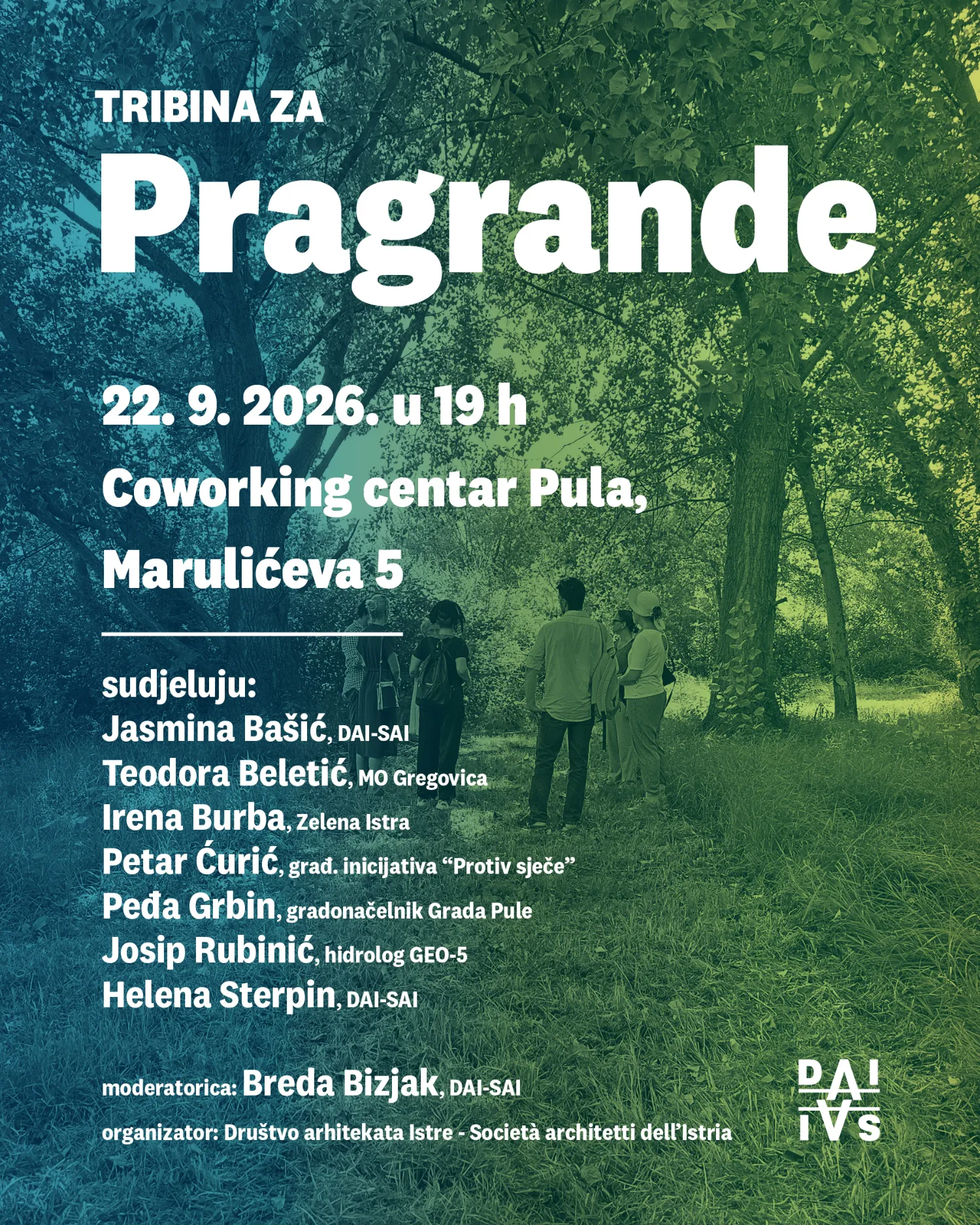 DAI-SAI: Tribina za Pragrande u Coworkingu