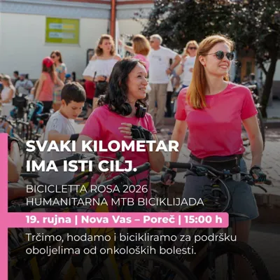 Humanitarna biciklijada BICICLETTA ROSA