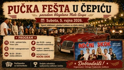 Tradicionalna pučka fešta "Mala Gospa" u Čepiću