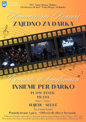 Humanitarni concert: Zajedno za Darka