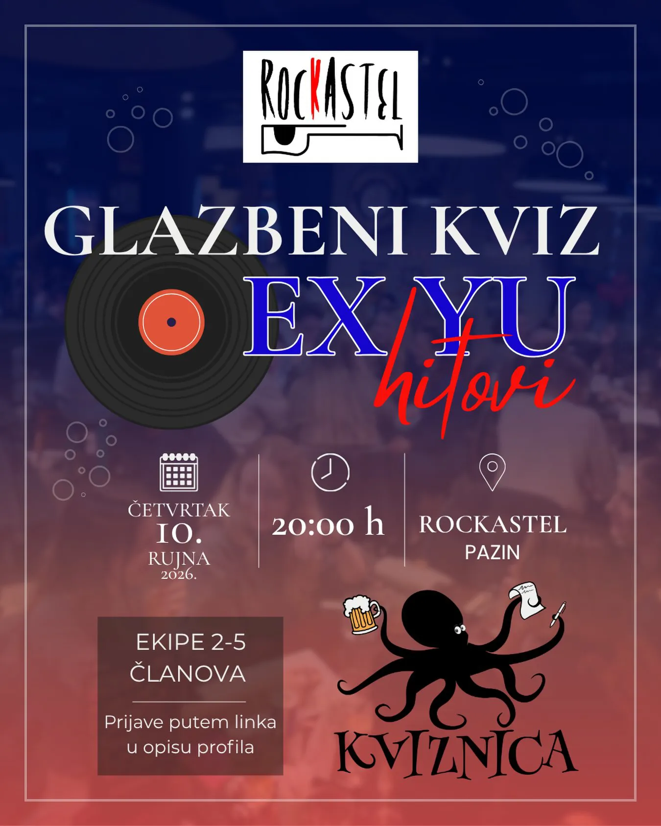 Glazbeni kviz - EX YU hitovi