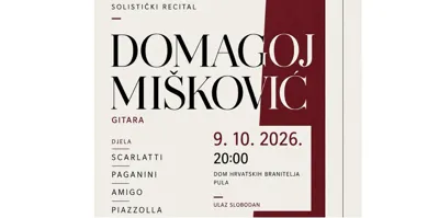 Domagoj Mišković - solistički recital