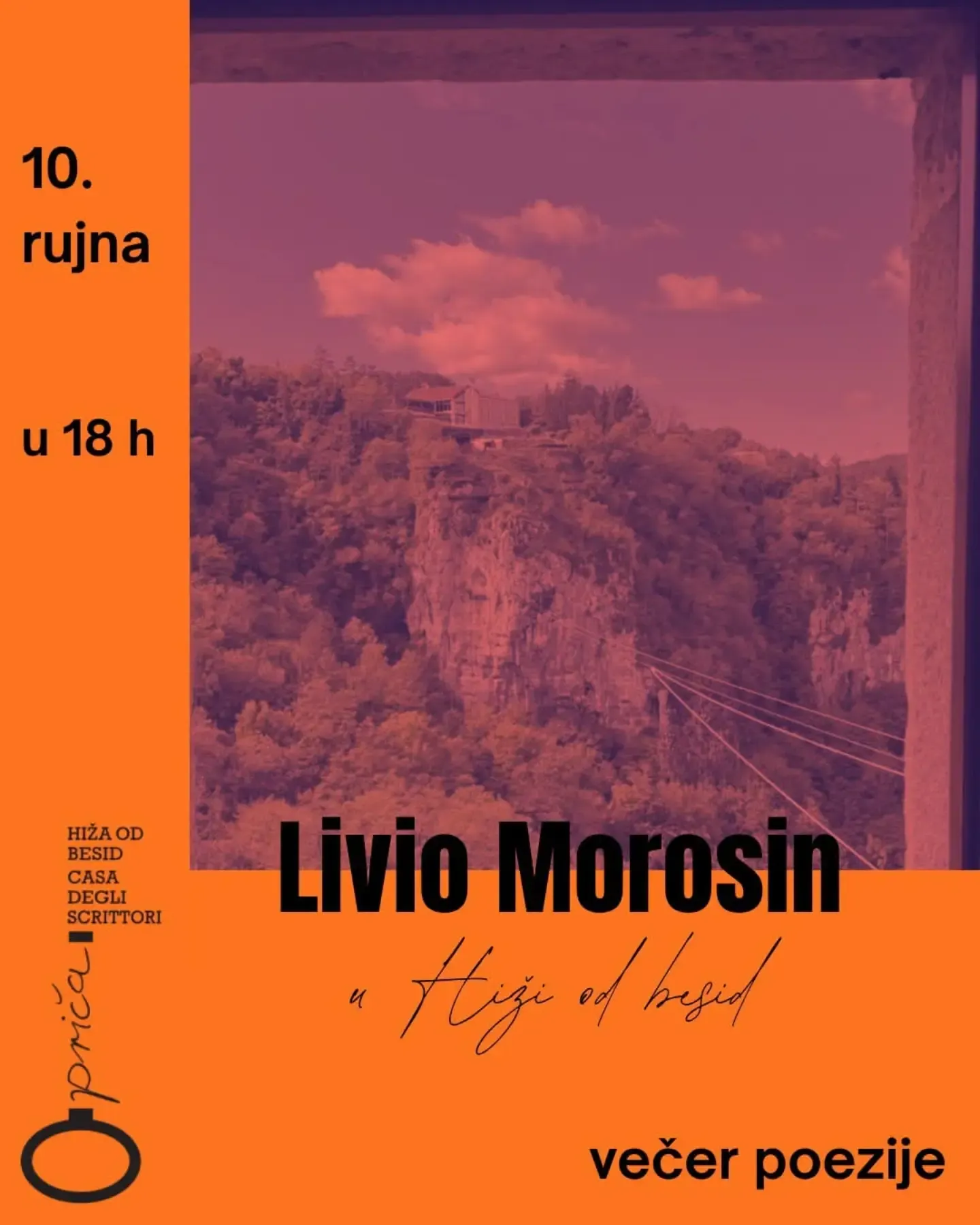 Livio Morosin u Hiži od besid