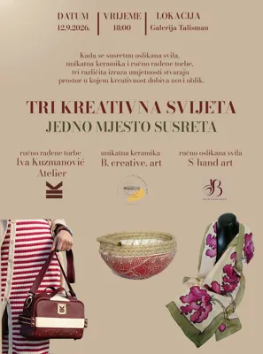 Tri kreativna svijeta - Jedno mjesto susreta