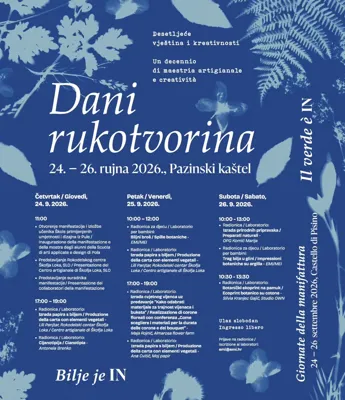 Dani rukotvorina - Bilje je IN