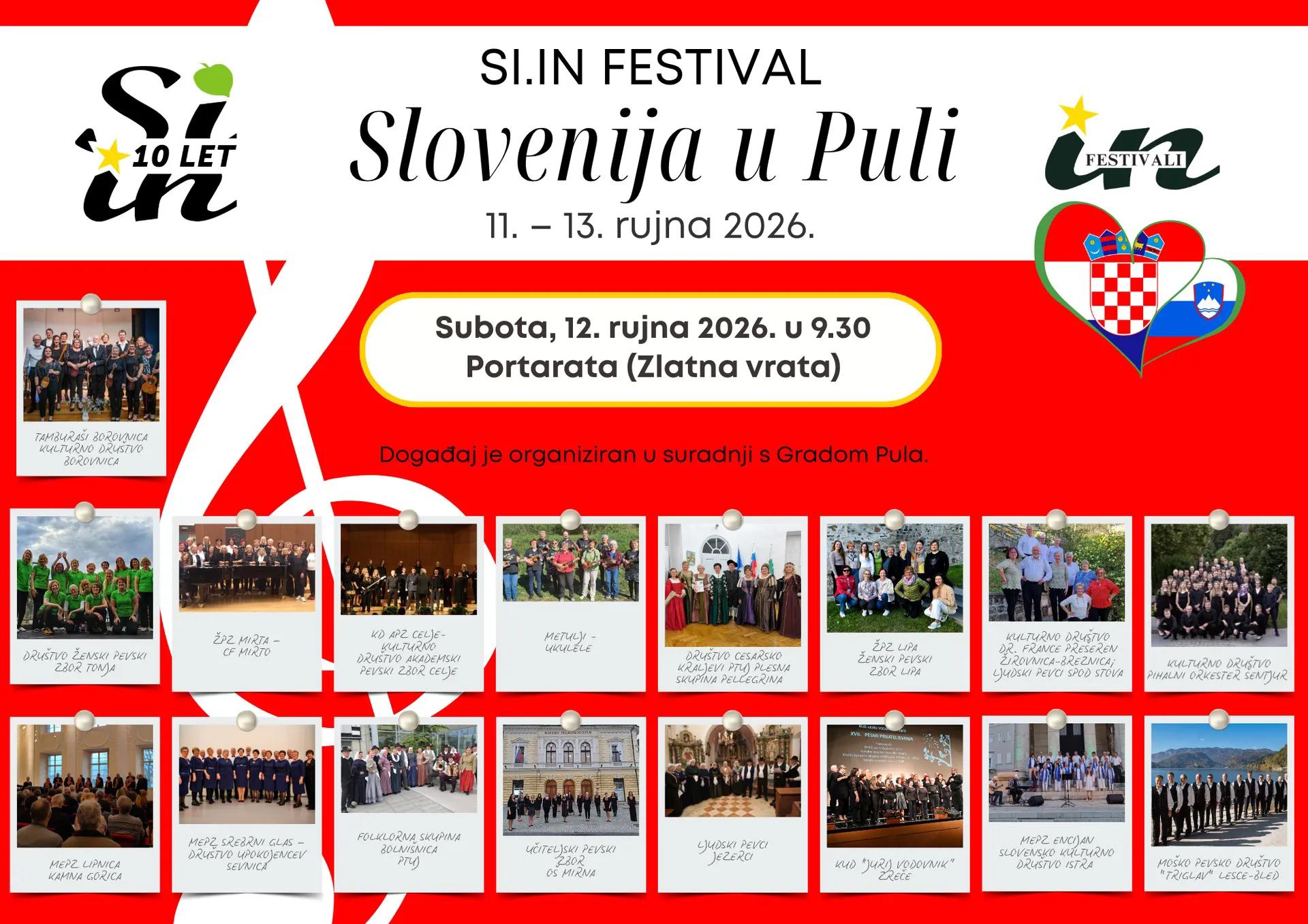 Festival Slovenija u Puli