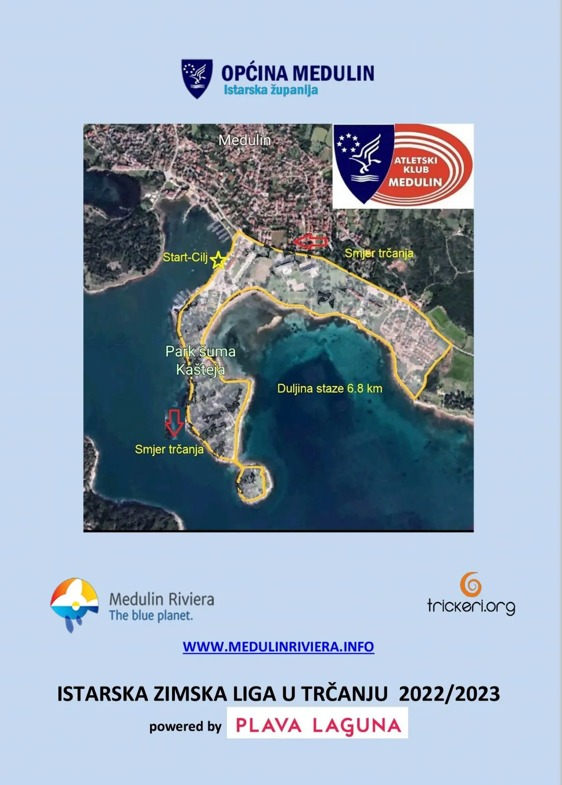 15. Atletska utrka Medulin Riviera