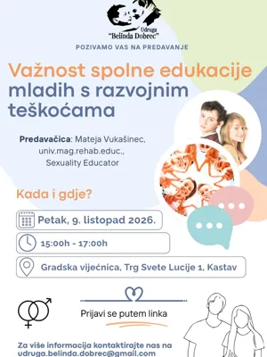 Važnost spolne edukacije mladih s razvojnim teškoćama