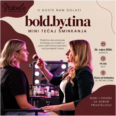bold.by.tina – Mini tečaj šminkanja