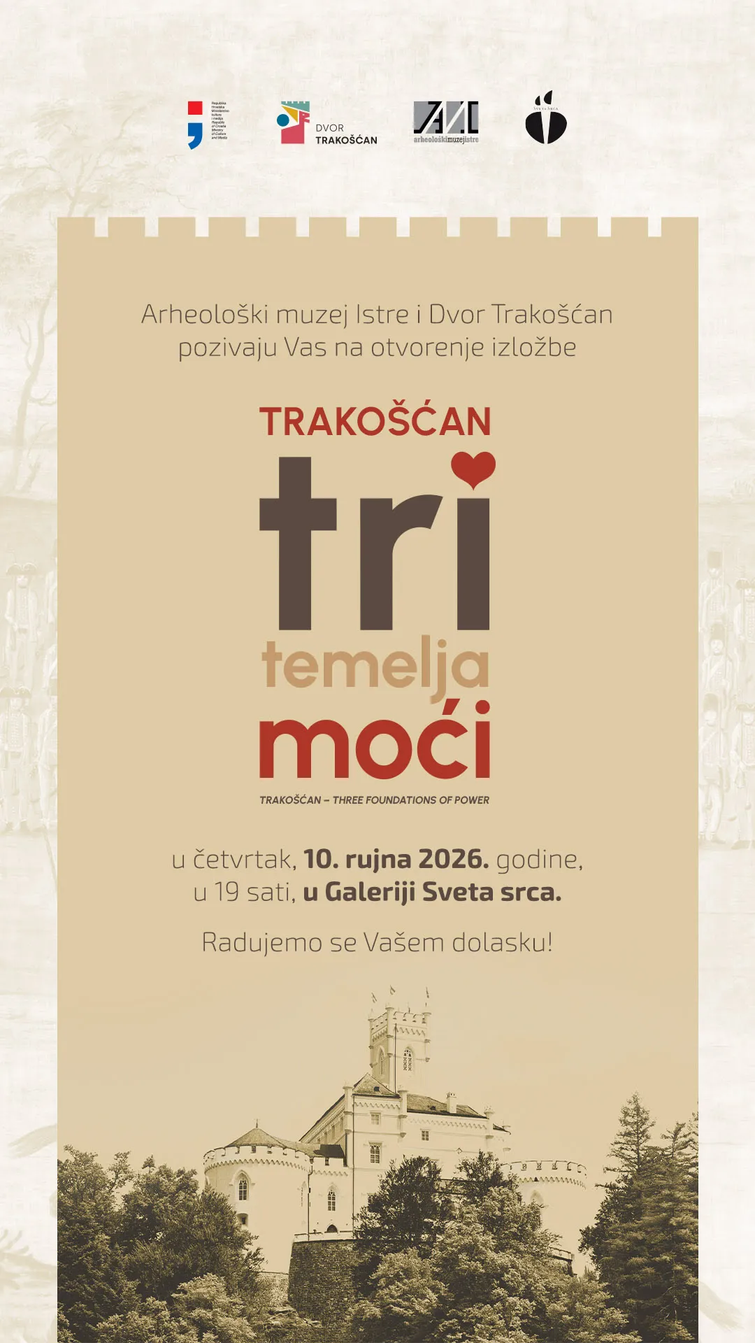 „Trakošćan – Tri temelja moći“: priča o dvorcu, vojsci i plemićkim brakovima