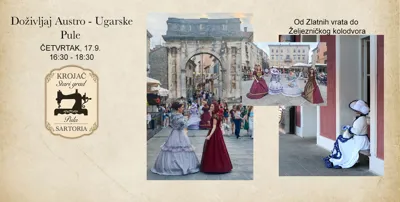 150 godina željeznice u Puli – kostimirana šetnja