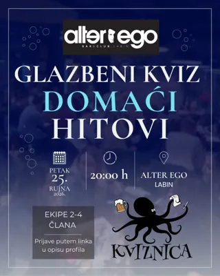 Glazbeni kviz domaćih hitova