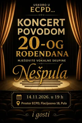 Obljetnički koncert - 20 godina s Nešpulom
