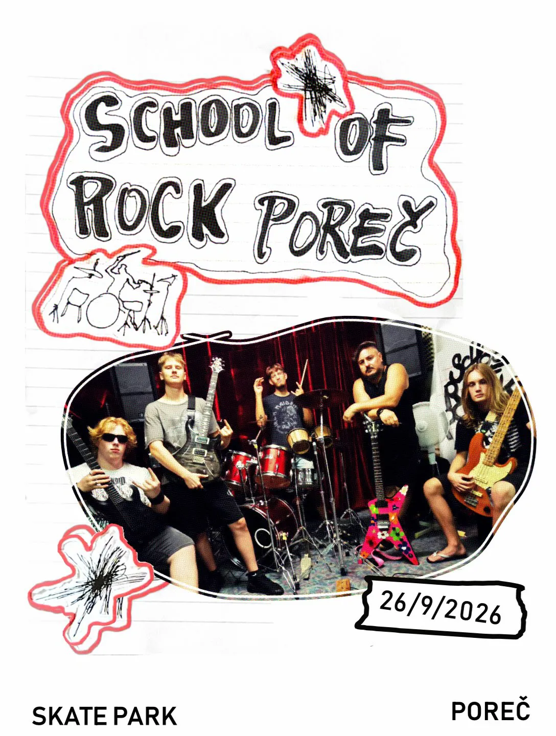 School of Rock Poreč na SVI NA RAMPU