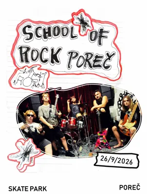 School of Rock Poreč na SVI NA RAMPU