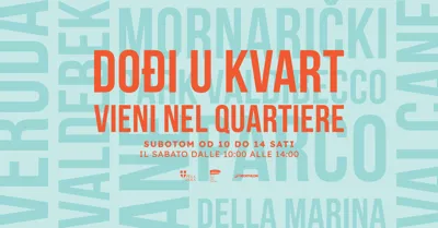 Dođi u kvart – Vieni nel quartiere 2026