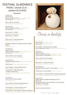 U Pazinu se održava Festival slikovnice “Ovca u kutiji”