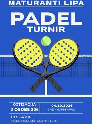Padel Turnir - Maturanti Lipa