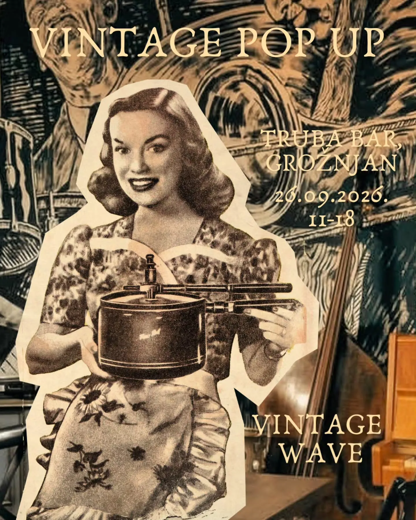 Vintage Wave Pop Up x Truba Bar