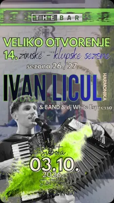 Veliko otvorenje 14. zimske-klupske sezone - Ivan Licul & Band