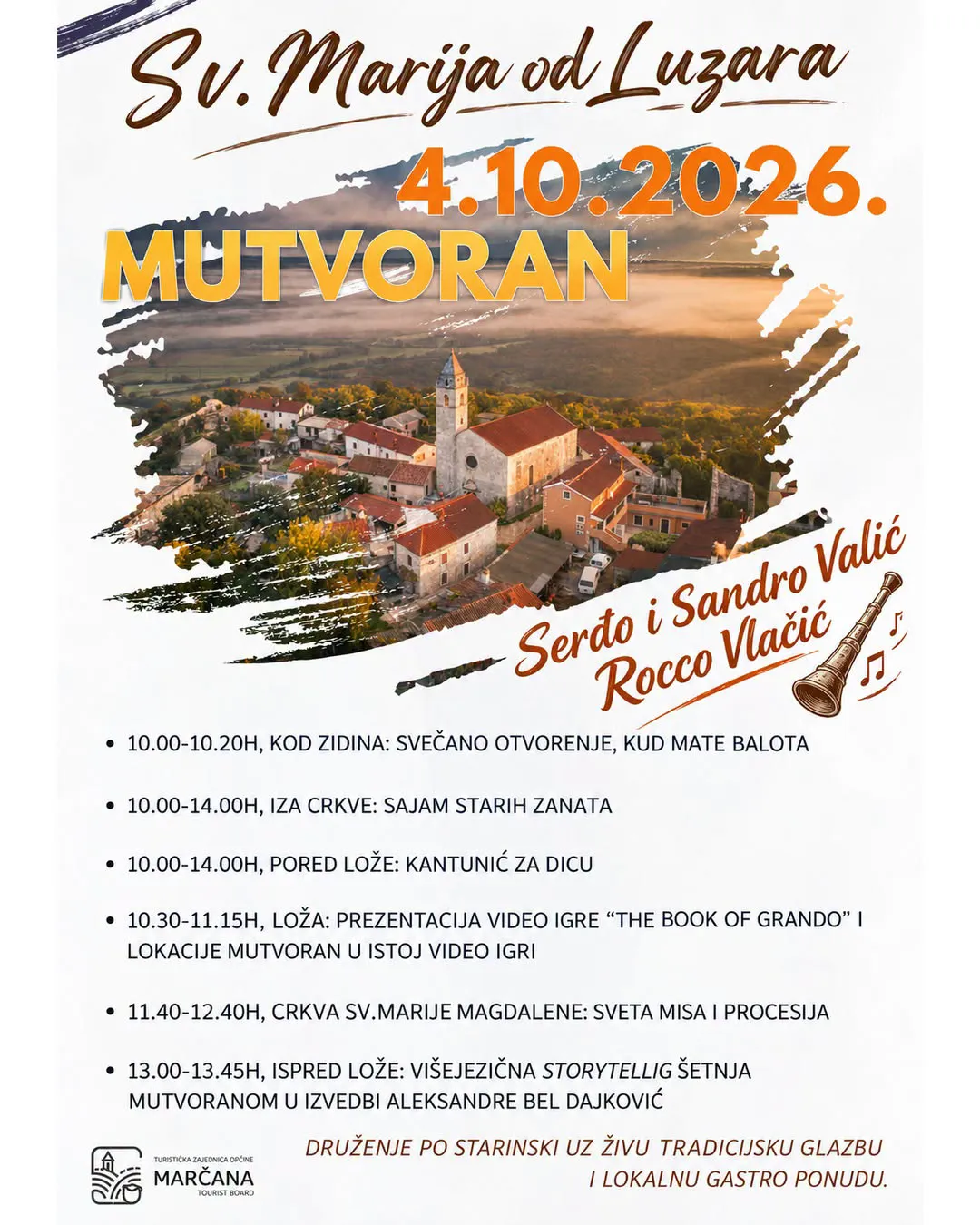 Sv. Marija od Luzara i Samanj istarskih zanata