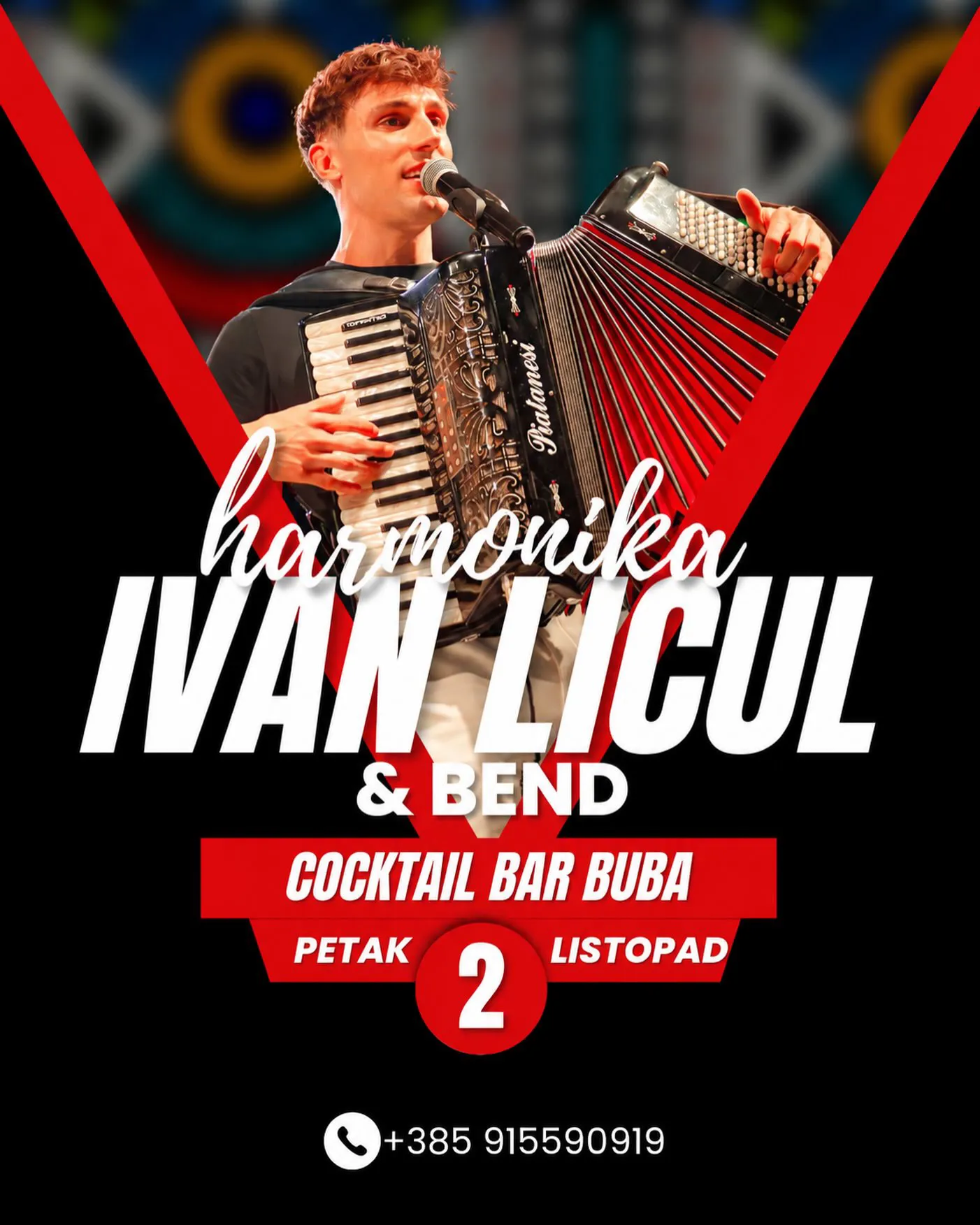 Ivan Licul & Bend - Večer harmonike u Bubi
